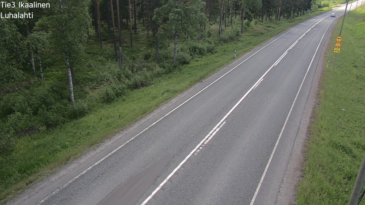 Weather Camera Image Väg 3 Ikaalinen, Luhalahti, Ikaalinen, Pirkanmaa