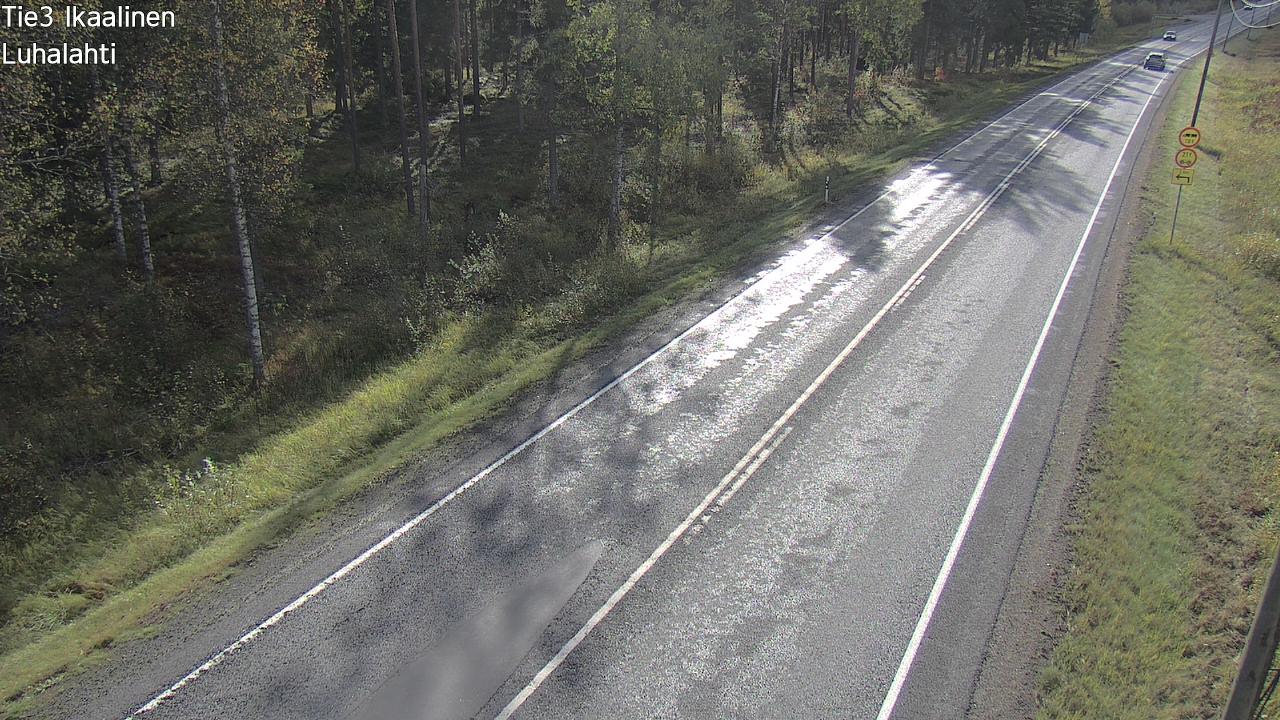 Weather Camera Image Road 3 Ikaalinen, Luhalahti, Ikaalinen, Pirkanmaa