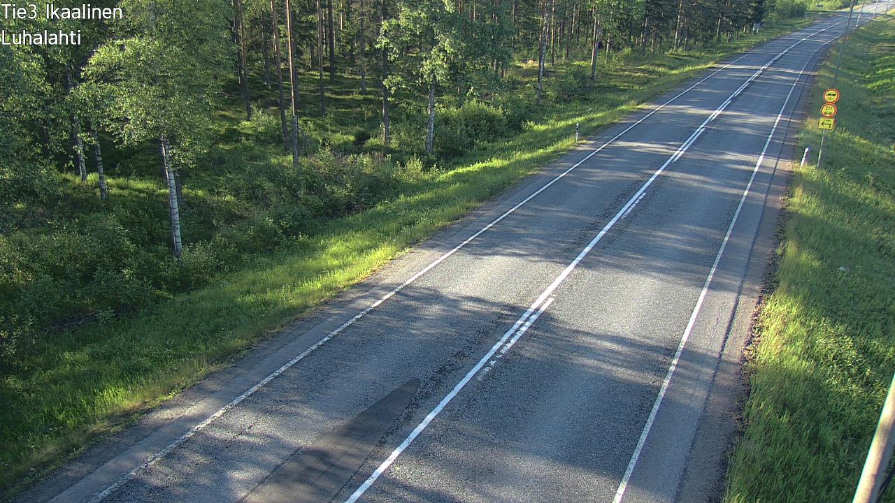 Weather Camera Image Väg 3 Ikaalinen, Luhalahti, Ikaalinen, Pirkanmaa