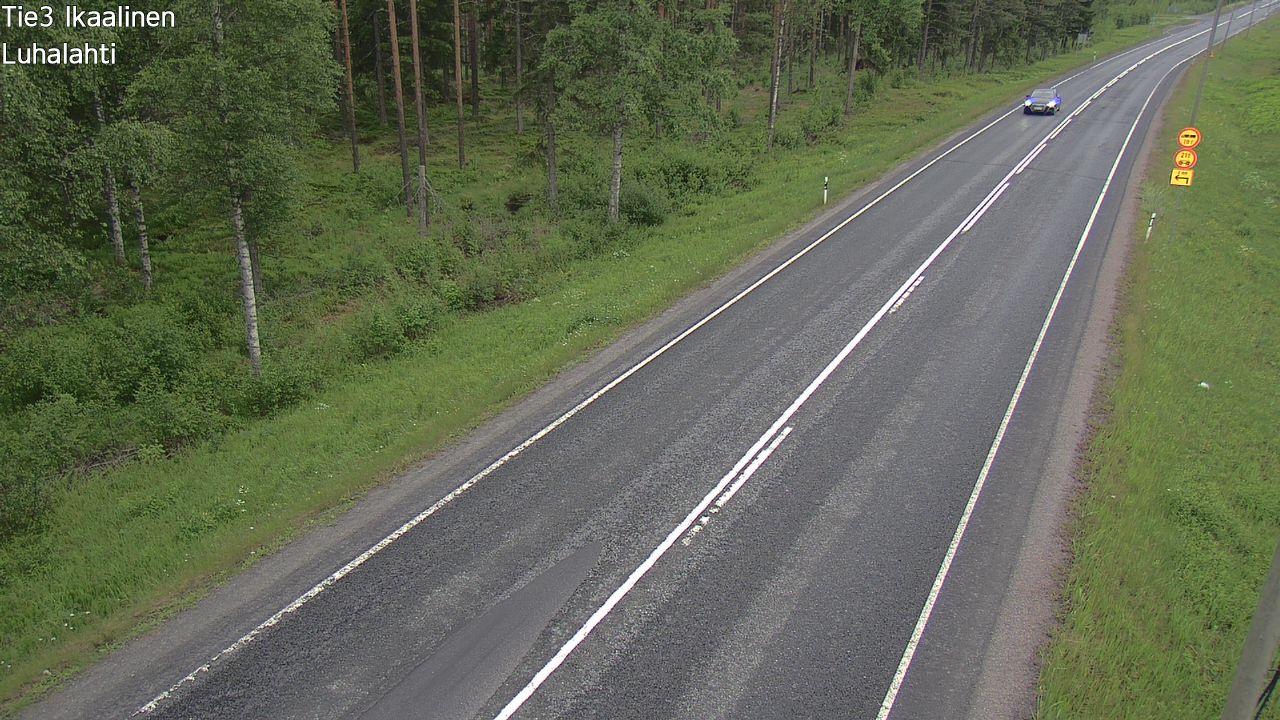 Weather Camera Image Väg 3 Ikaalinen, Luhalahti, Ikaalinen, Pirkanmaa