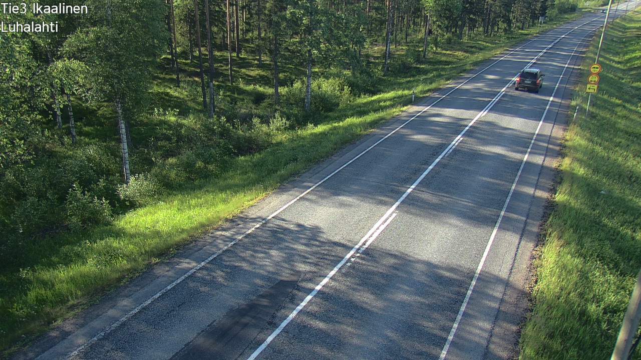 Weather Camera Image Väg 3 Ikaalinen, Luhalahti, Ikaalinen, Pirkanmaa