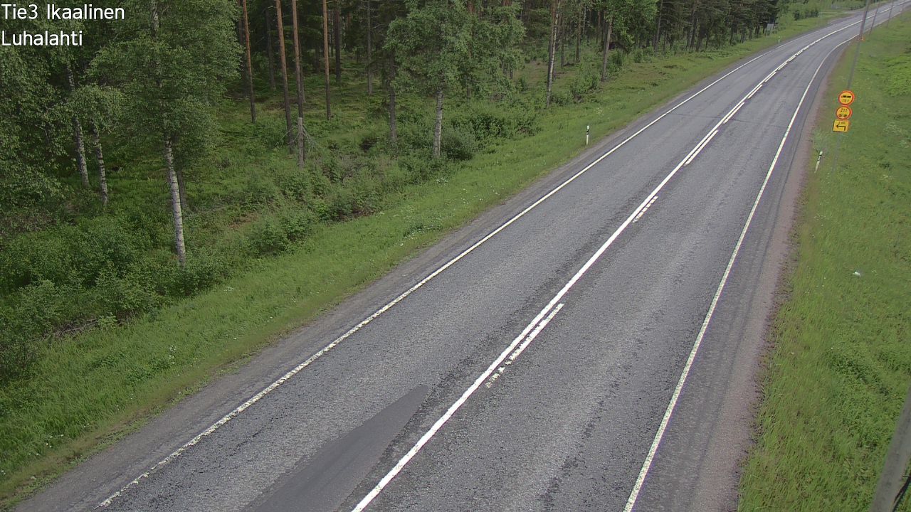 Weather Camera Image Väg 3 Ikaalinen, Luhalahti, Ikaalinen, Pirkanmaa