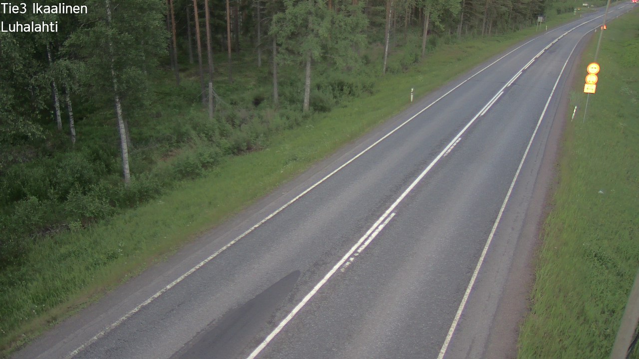 Weather Camera Image Väg 3 Ikaalinen, Luhalahti, Ikaalinen, Pirkanmaa