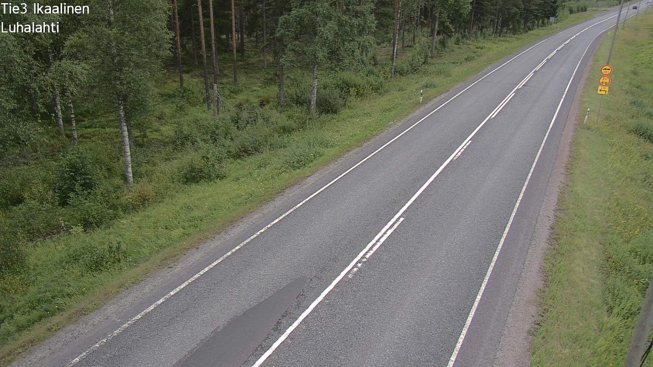 Weather Camera Image Road 3 Ikaalinen, Luhalahti, Ikaalinen, Pirkanmaa