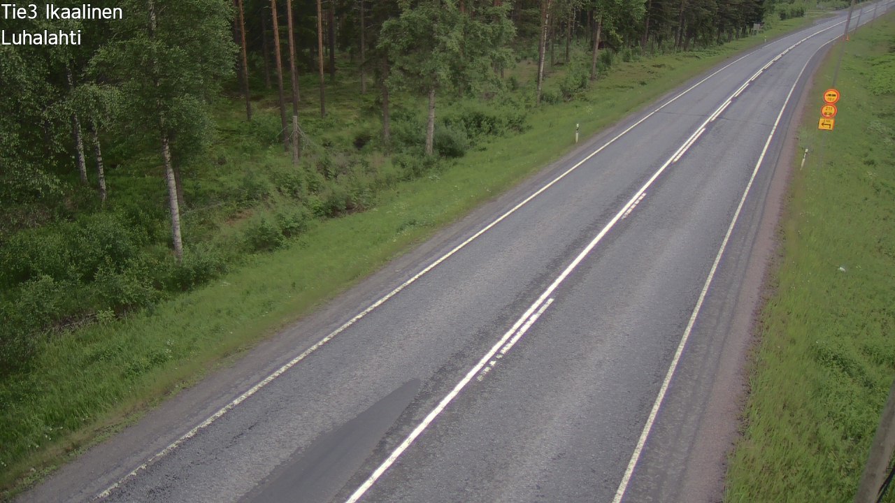 Weather Camera Image Väg 3 Ikaalinen, Luhalahti, Ikaalinen, Pirkanmaa