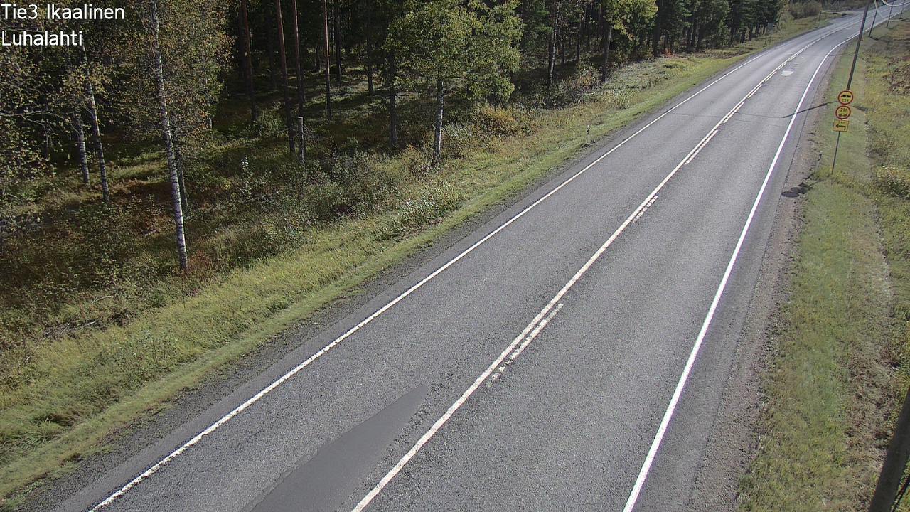 Weather Camera Image Road 3 Ikaalinen, Luhalahti, Ikaalinen, Pirkanmaa