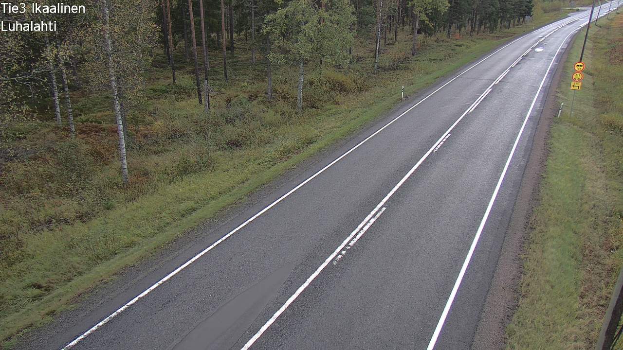 Weather Camera Image Road 3 Ikaalinen, Luhalahti, Ikaalinen, Pirkanmaa