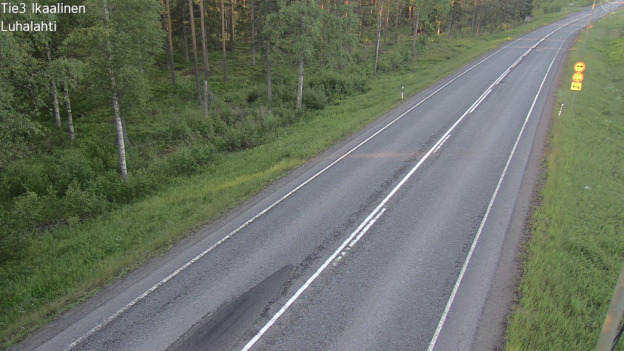 Weather Camera Image Väg 3 Ikaalinen, Luhalahti, Ikaalinen, Pirkanmaa