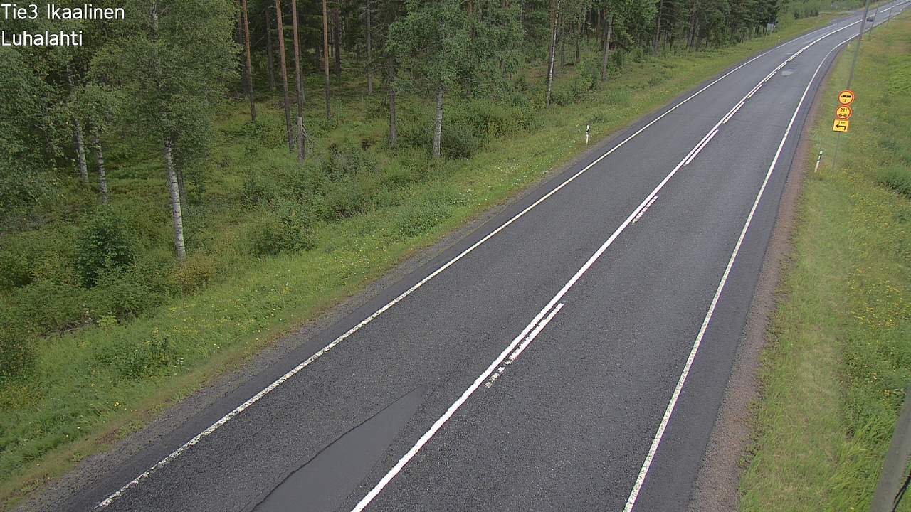 Weather Camera Image Road 3 Ikaalinen, Luhalahti, Ikaalinen, Pirkanmaa
