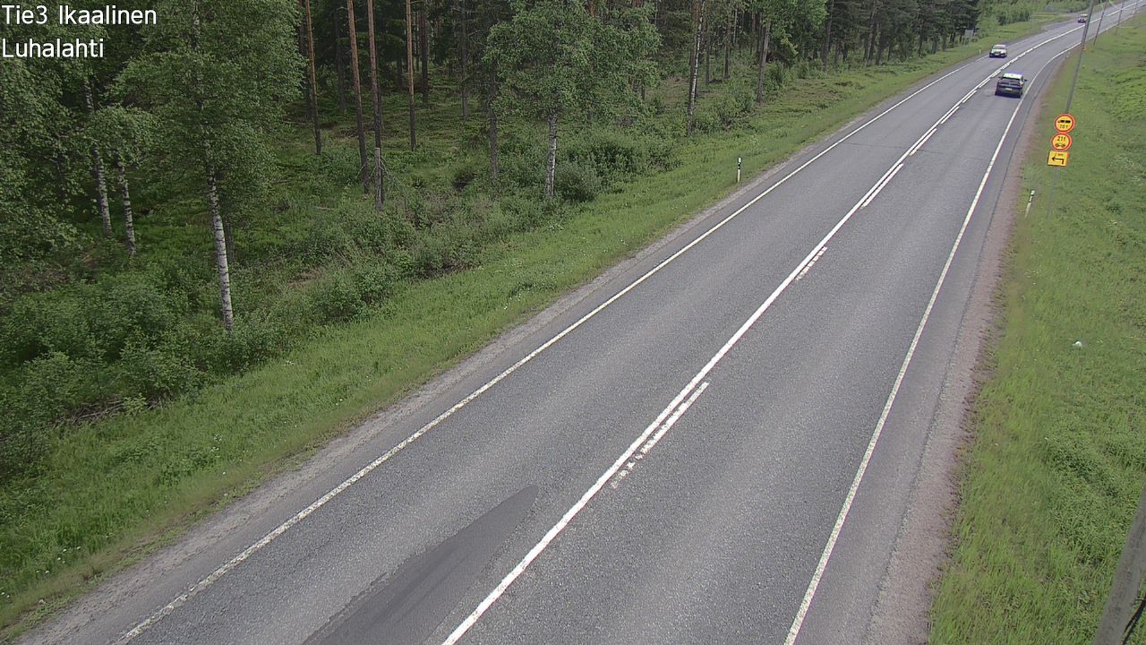 Weather Camera Image Väg 3 Ikaalinen, Luhalahti, Ikaalinen, Pirkanmaa