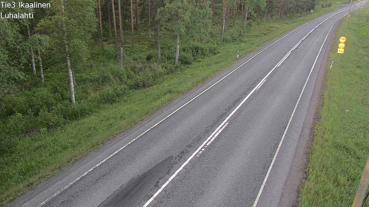 Weather Camera Image Väg 3 Ikaalinen, Luhalahti, Ikaalinen, Pirkanmaa