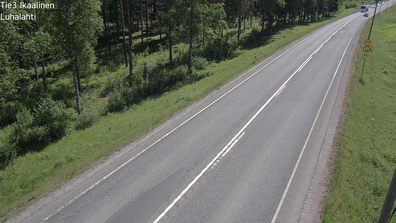 Weather Camera Image Väg 3 Ikaalinen, Luhalahti, Ikaalinen, Pirkanmaa