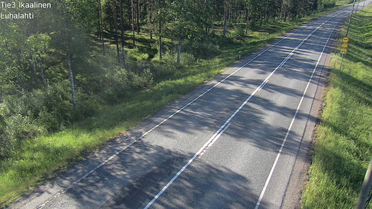 Weather Camera Image Väg 3 Ikaalinen, Luhalahti, Ikaalinen, Pirkanmaa