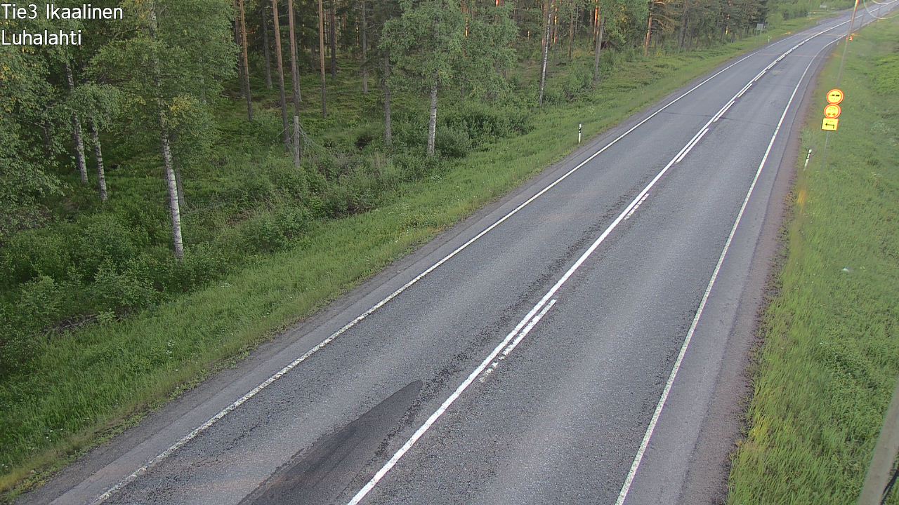Weather Camera Image Väg 3 Ikaalinen, Luhalahti, Ikaalinen, Pirkanmaa