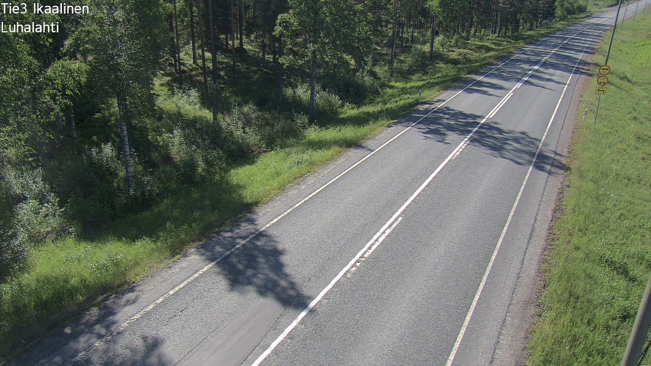 Weather Camera Image Väg 3 Ikaalinen, Luhalahti, Ikaalinen, Pirkanmaa
