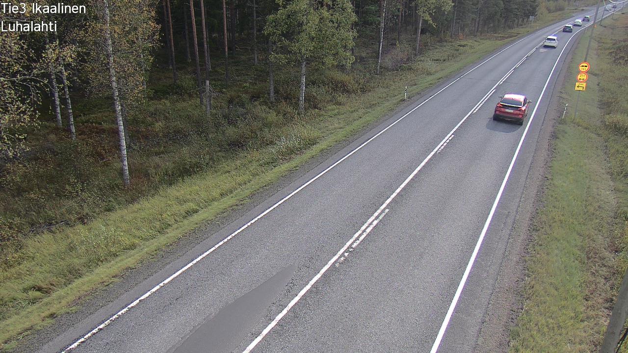 Weather Camera Image Road 3 Ikaalinen, Luhalahti, Ikaalinen, Pirkanmaa