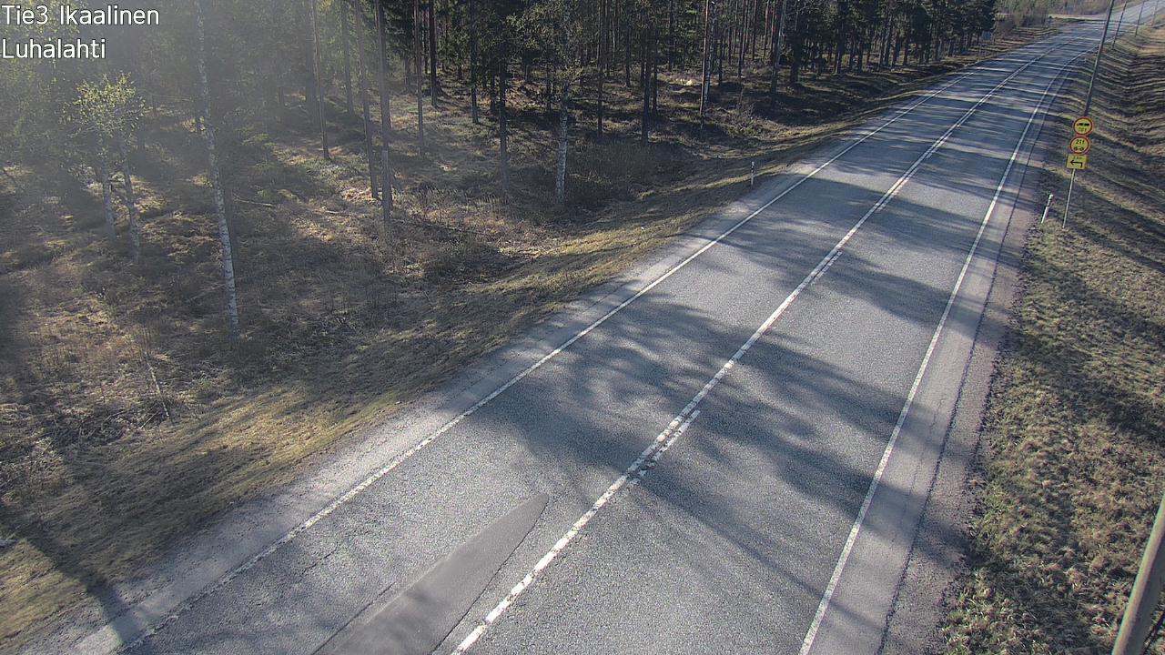 Weather Camera Image Väg 3 Ikaalinen, Luhalahti, Ikaalinen, Pirkanmaa