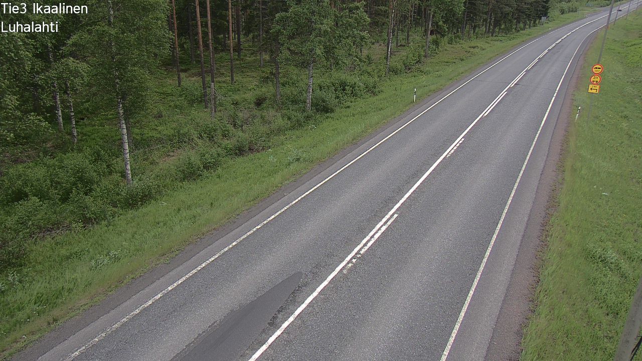 Weather Camera Image Väg 3 Ikaalinen, Luhalahti, Ikaalinen, Pirkanmaa