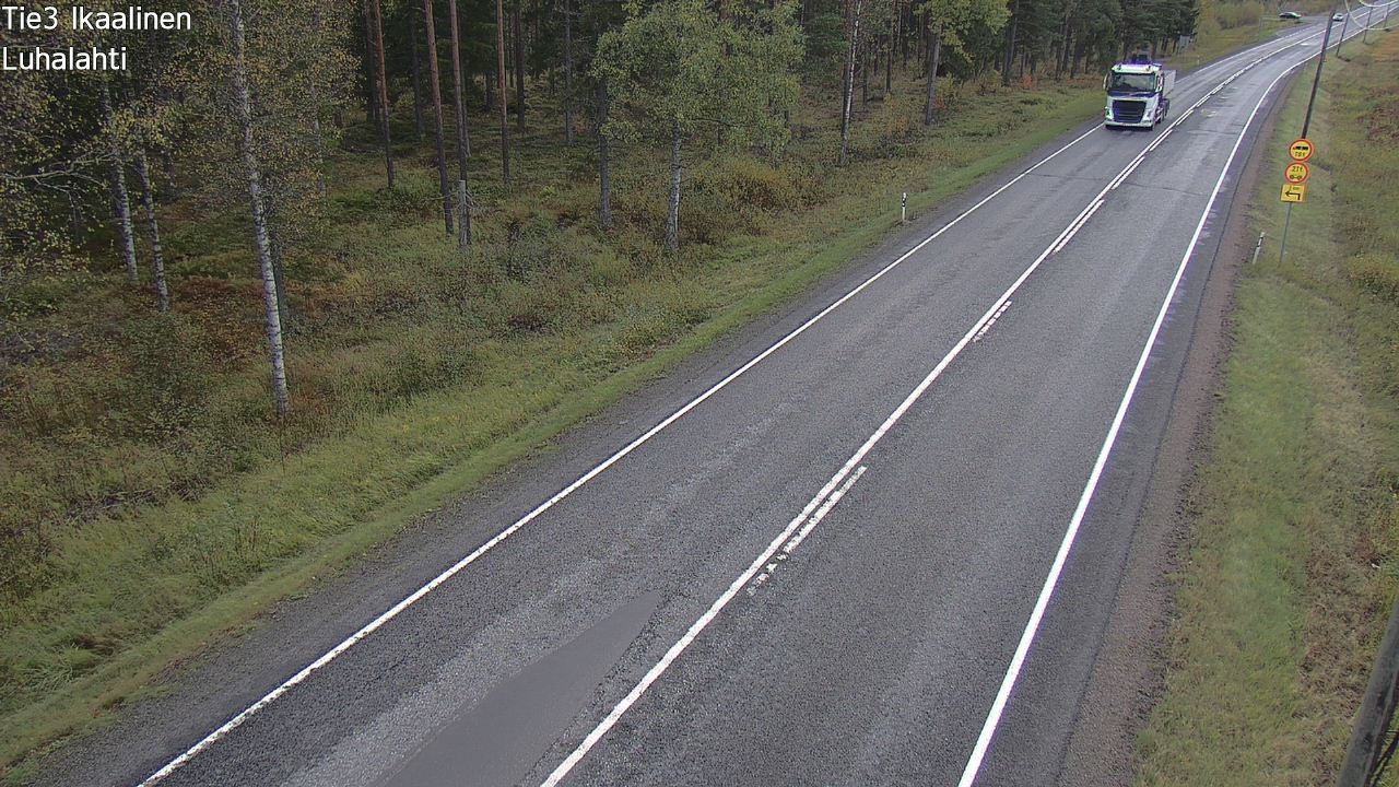 Weather Camera Image Road 3 Ikaalinen, Luhalahti, Ikaalinen, Pirkanmaa