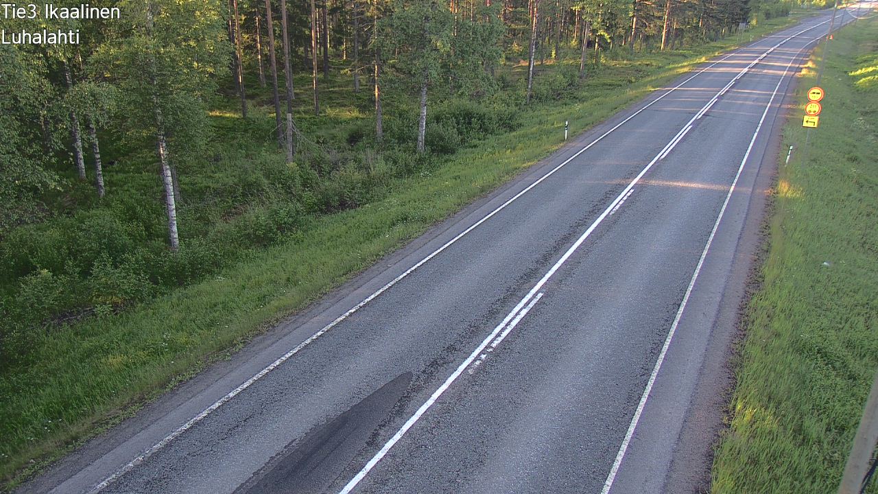 Weather Camera Image Väg 3 Ikaalinen, Luhalahti, Ikaalinen, Pirkanmaa