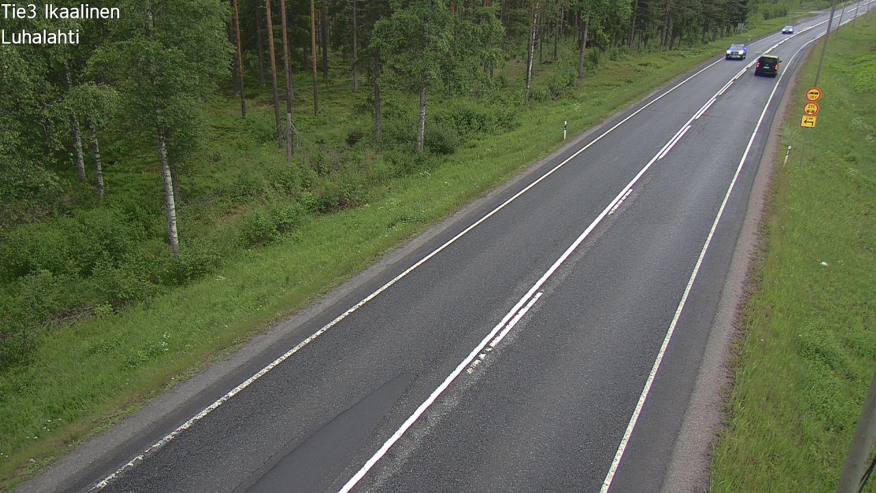 Weather Camera Image Väg 3 Ikaalinen, Luhalahti, Ikaalinen, Pirkanmaa