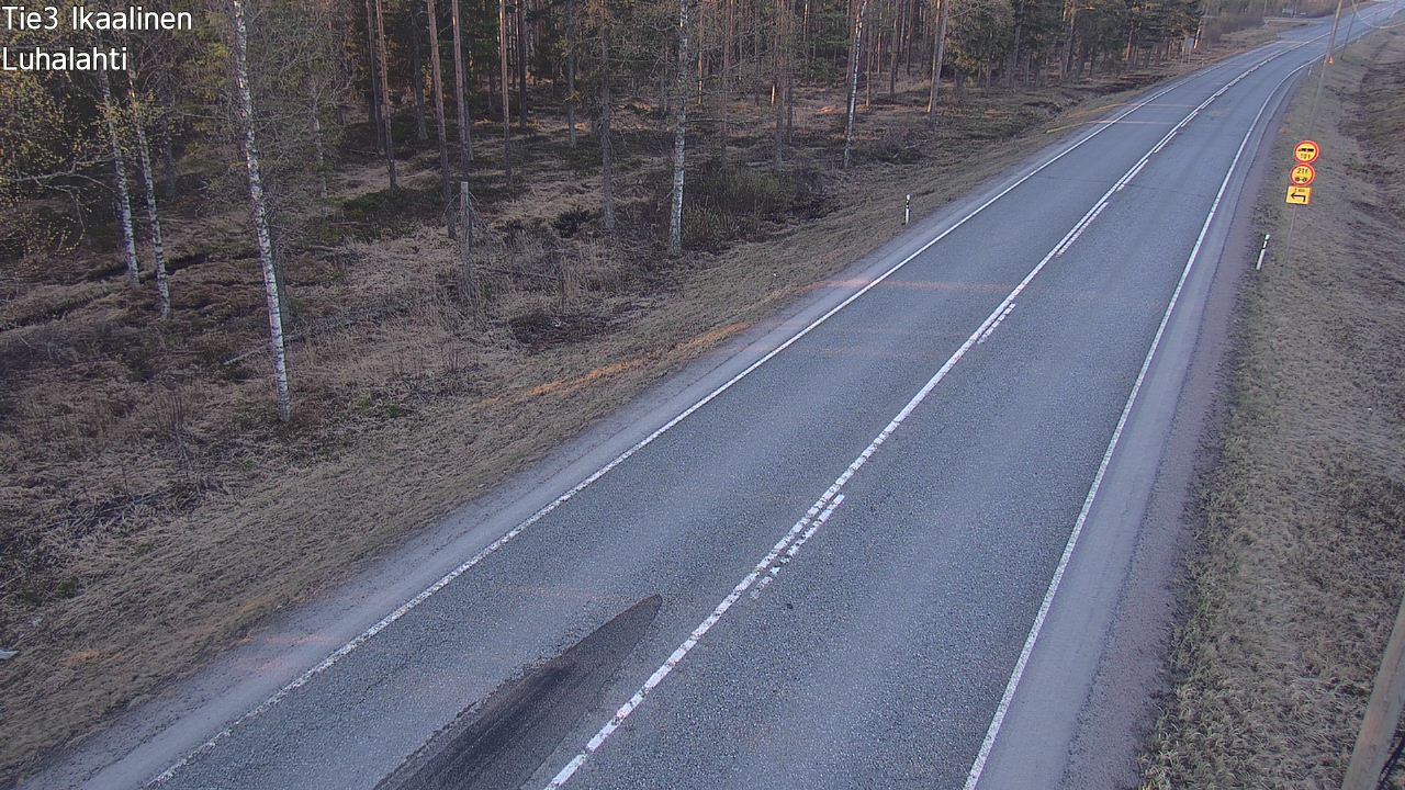 Weather Camera Image Väg 3 Ikaalinen, Luhalahti, Ikaalinen, Pirkanmaa