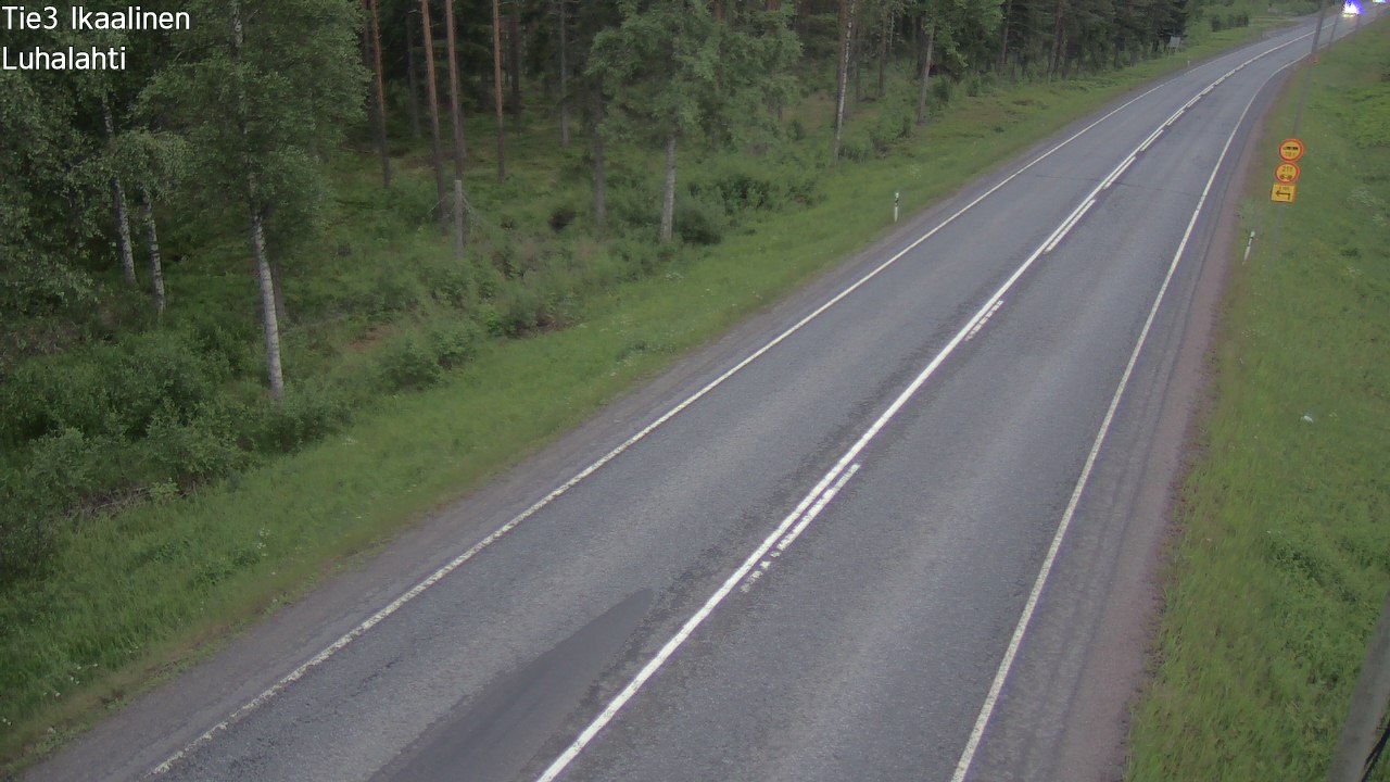 Weather Camera Image Väg 3 Ikaalinen, Luhalahti, Ikaalinen, Pirkanmaa