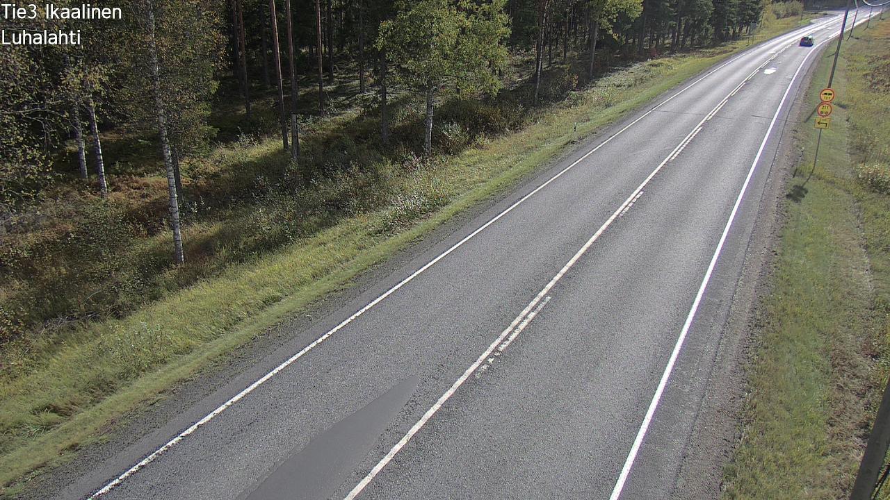 Weather Camera Image Road 3 Ikaalinen, Luhalahti, Ikaalinen, Pirkanmaa