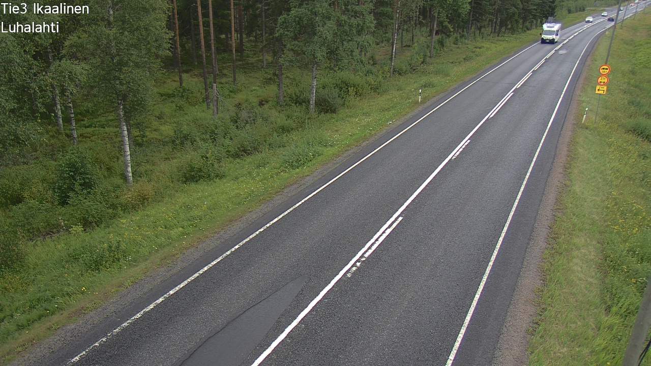 Weather Camera Image Road 3 Ikaalinen, Luhalahti, Ikaalinen, Pirkanmaa
