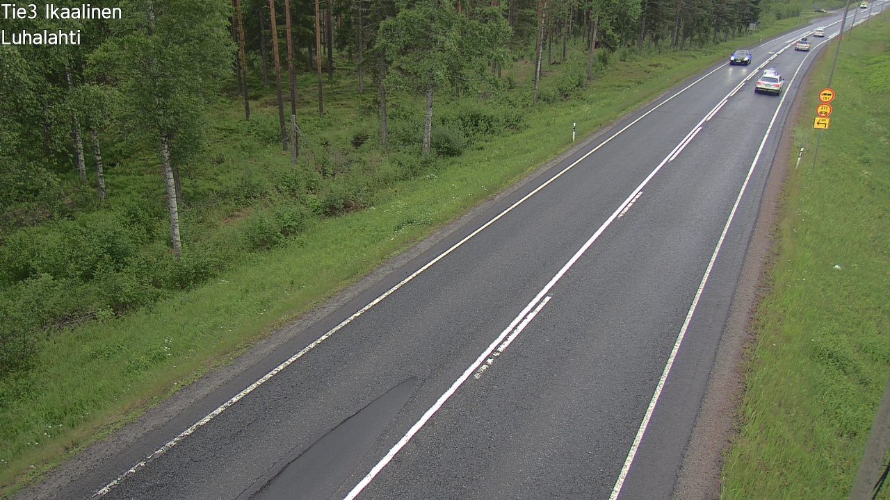 Weather Camera Image Väg 3 Ikaalinen, Luhalahti, Ikaalinen, Pirkanmaa