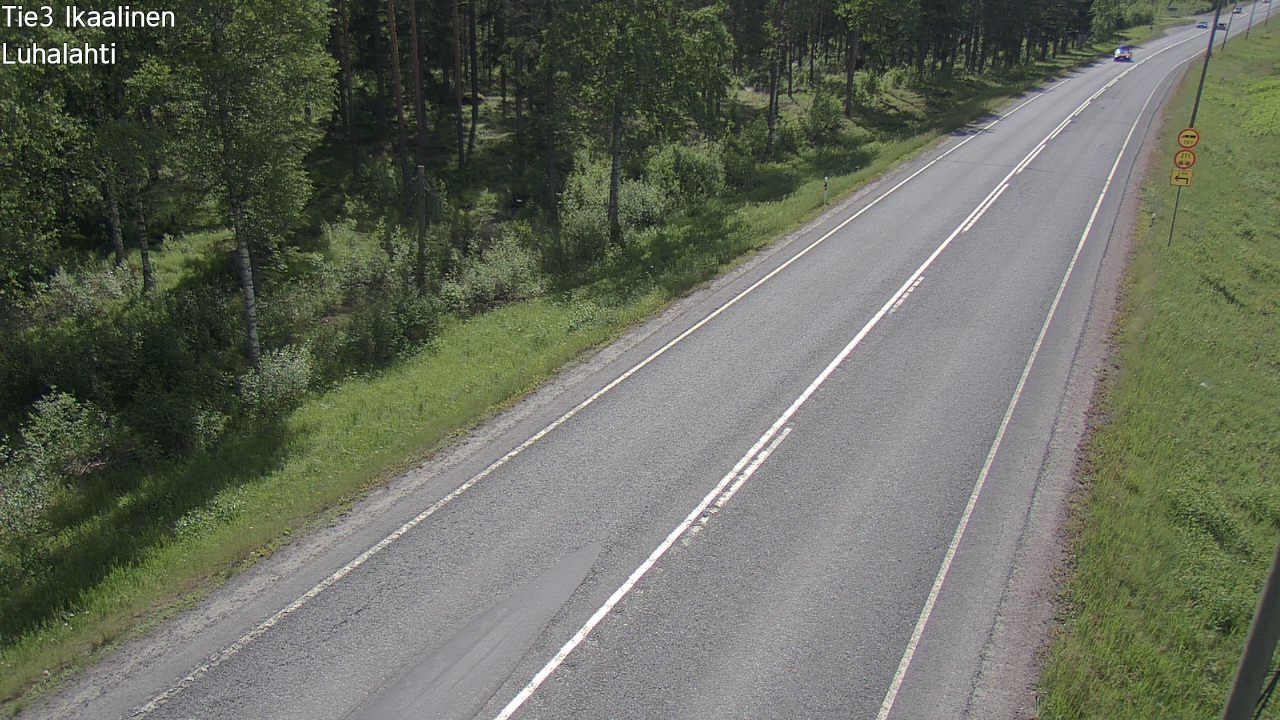 Weather Camera Image Väg 3 Ikaalinen, Luhalahti, Ikaalinen, Pirkanmaa