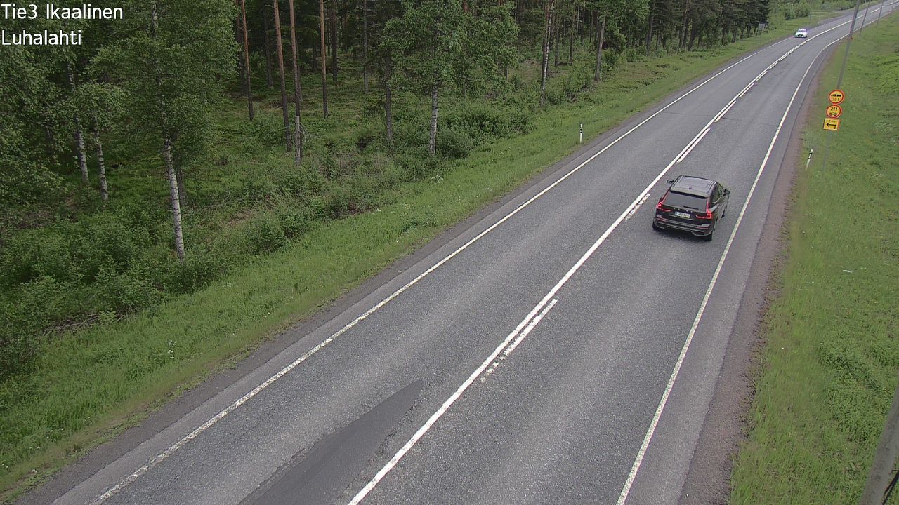 Weather Camera Image Road 3 Ikaalinen, Luhalahti, Ikaalinen, Pirkanmaa