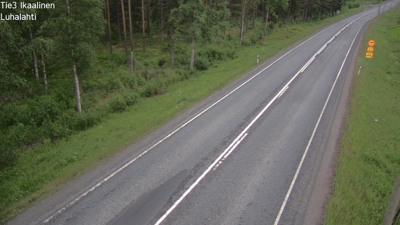 Weather Camera Image Väg 3 Ikaalinen, Luhalahti, Ikaalinen, Pirkanmaa
