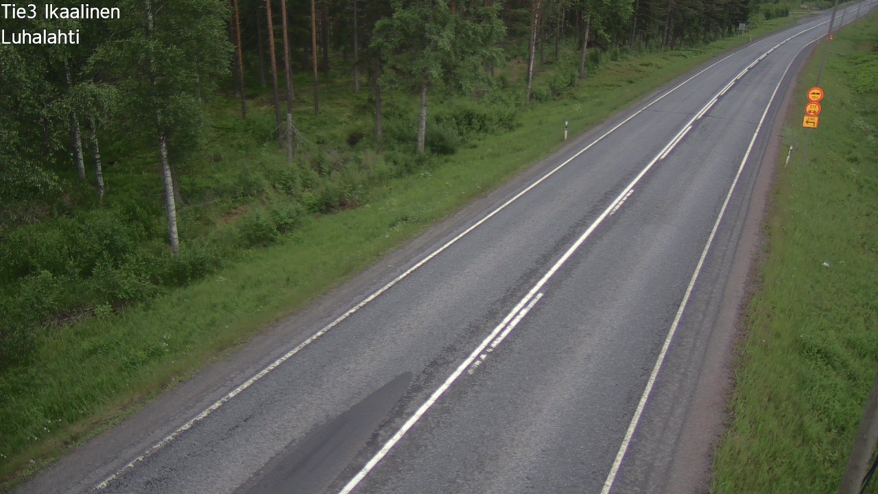 Weather Camera Image Väg 3 Ikaalinen, Luhalahti, Ikaalinen, Pirkanmaa