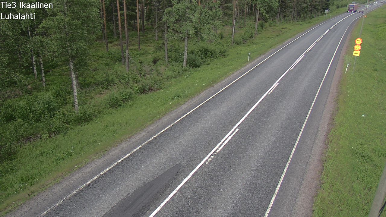 Weather Camera Image Väg 3 Ikaalinen, Luhalahti, Ikaalinen, Pirkanmaa
