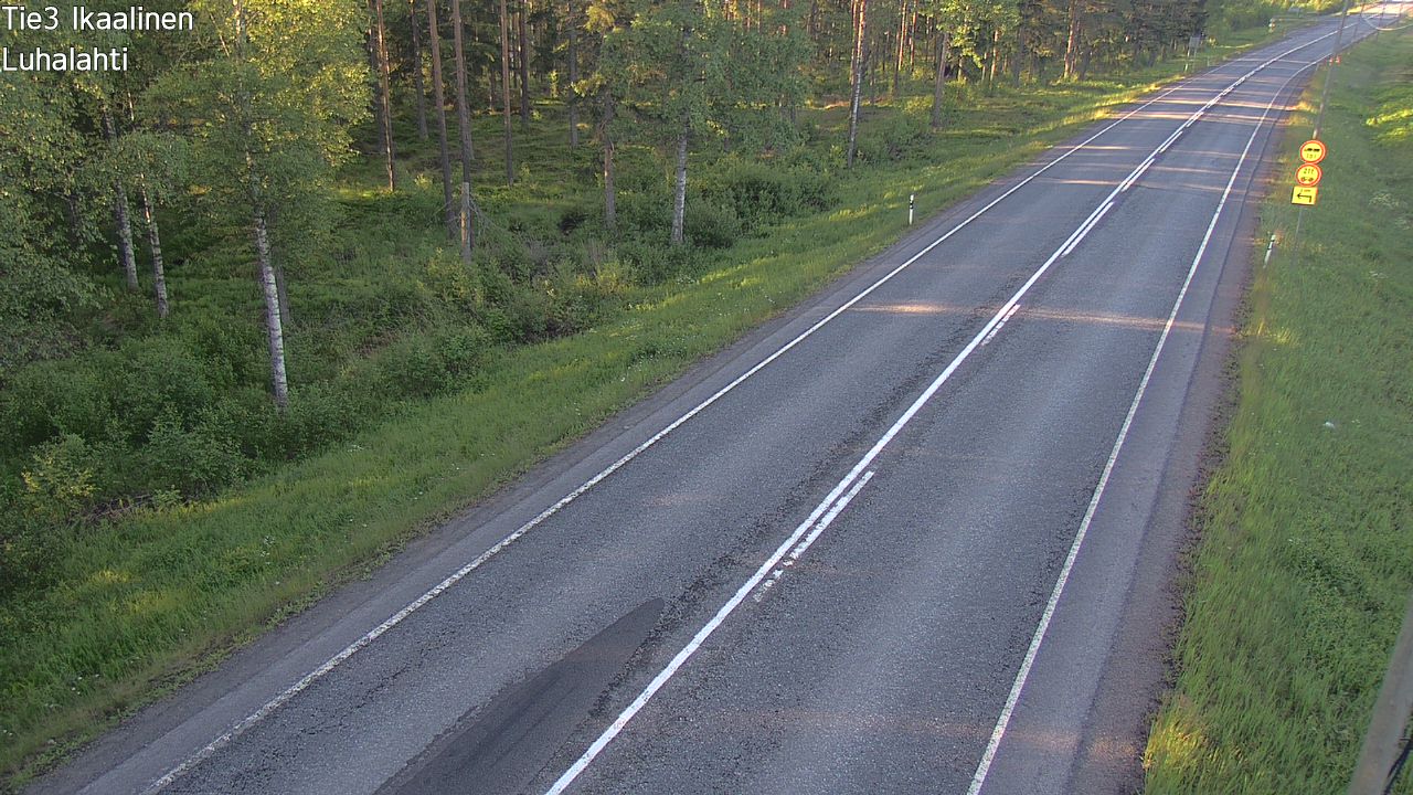 Weather Camera Image Väg 3 Ikaalinen, Luhalahti, Ikaalinen, Pirkanmaa