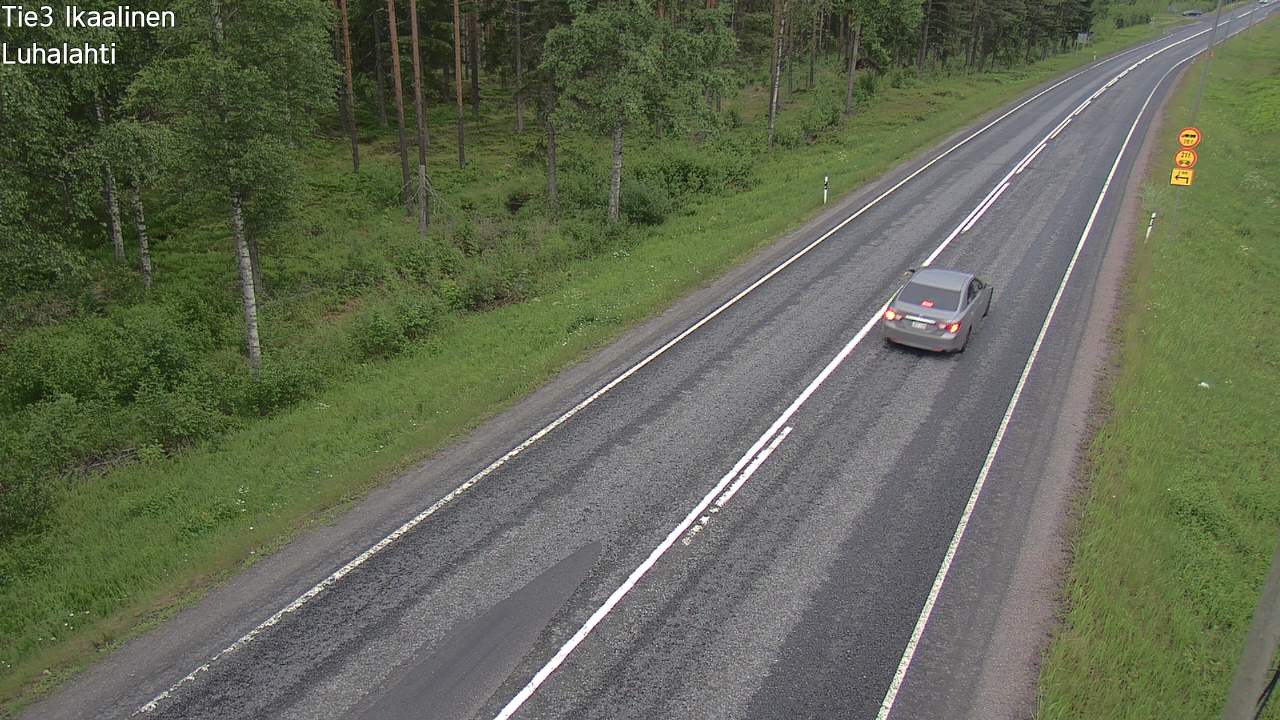Weather Camera Image Väg 3 Ikaalinen, Luhalahti, Ikaalinen, Pirkanmaa