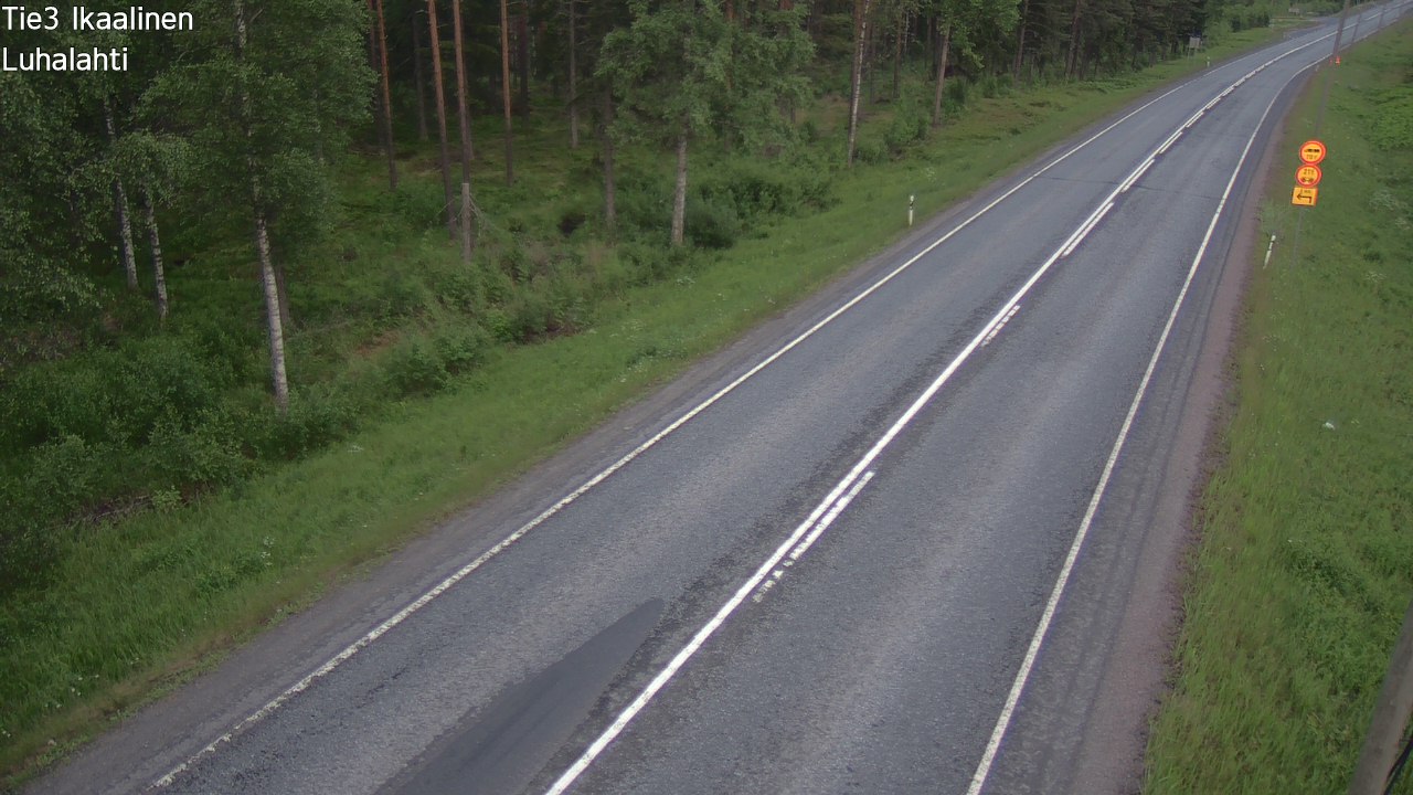 Weather Camera Image Väg 3 Ikaalinen, Luhalahti, Ikaalinen, Pirkanmaa