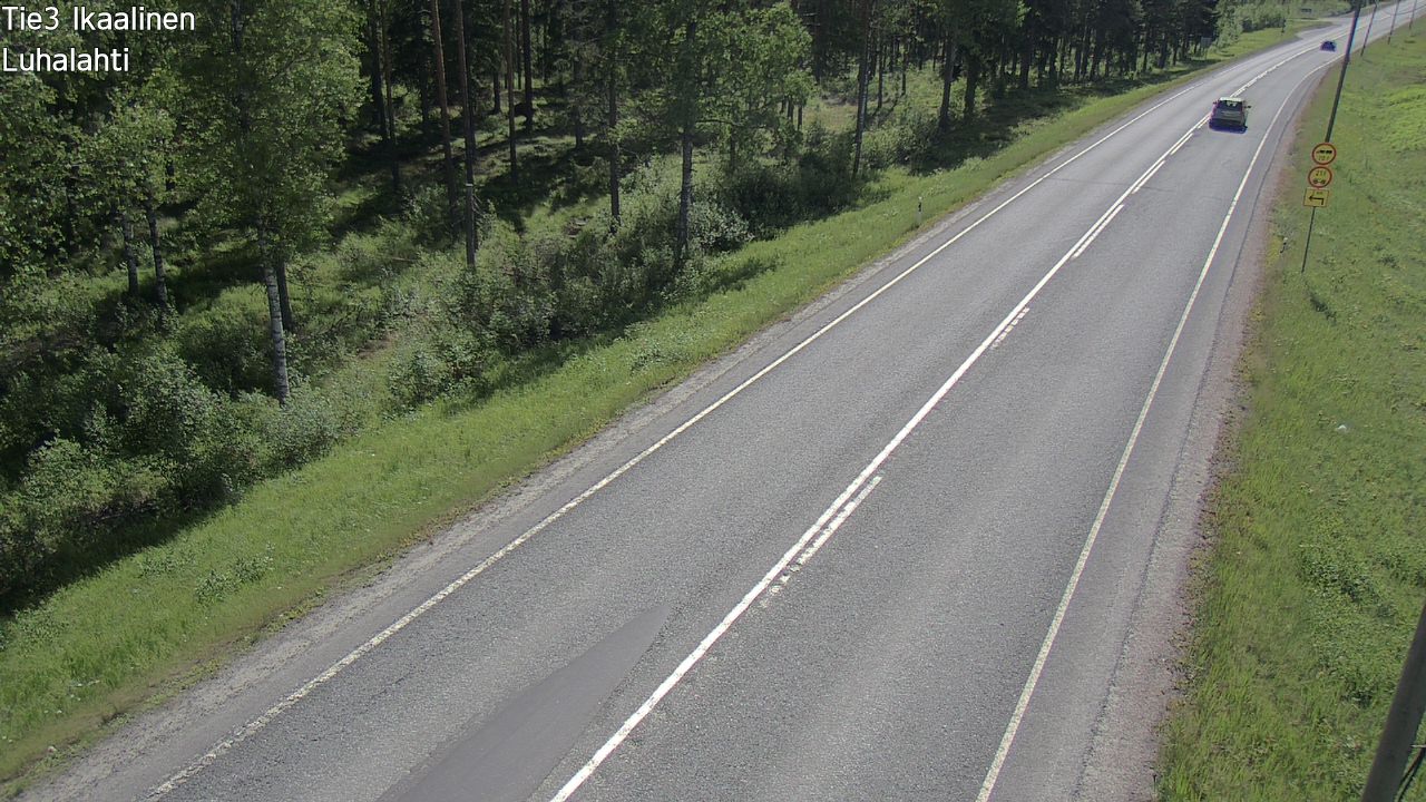 Weather Camera Image Väg 3 Ikaalinen, Luhalahti, Ikaalinen, Pirkanmaa
