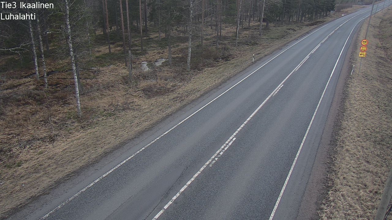 Weather Camera Image Road 3 Ikaalinen, Luhalahti, Ikaalinen, Pirkanmaa