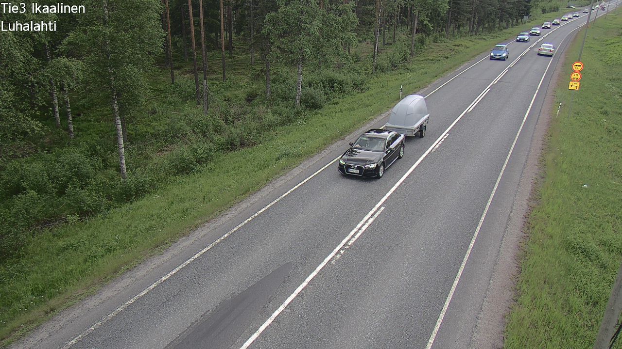 Weather Camera Image Väg 3 Ikaalinen, Luhalahti, Ikaalinen, Pirkanmaa
