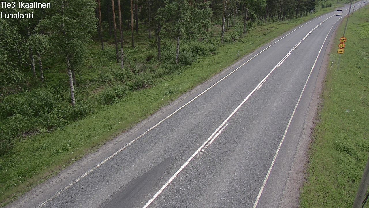 Weather Camera Image Väg 3 Ikaalinen, Luhalahti, Ikaalinen, Pirkanmaa