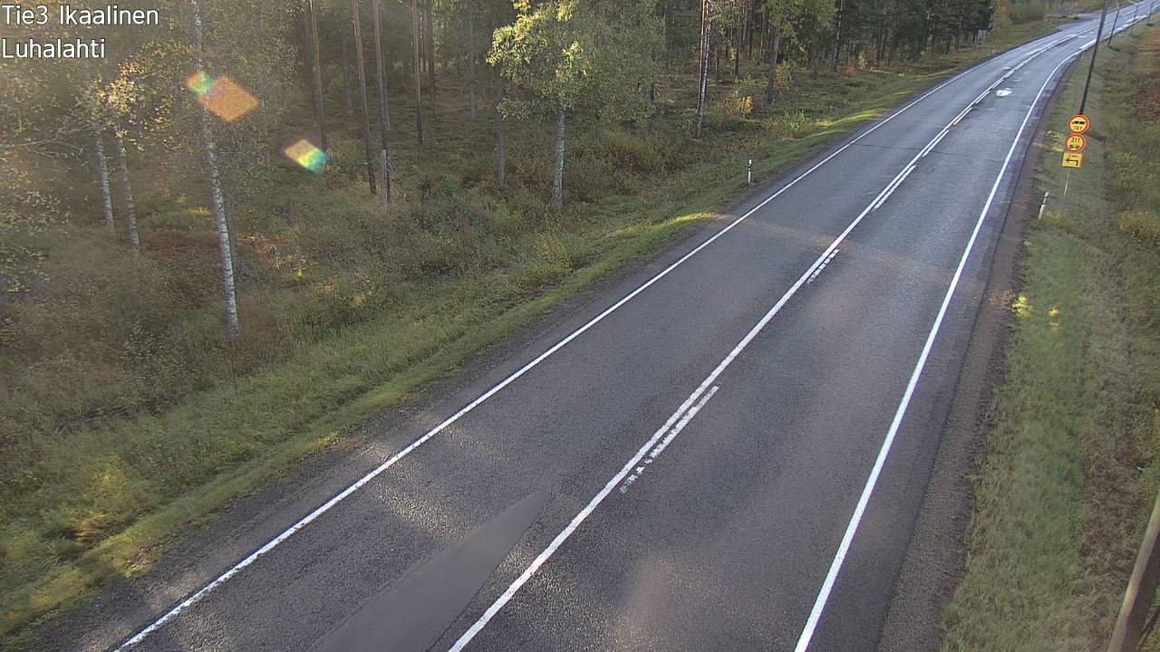Weather Camera Image Road 3 Ikaalinen, Luhalahti, Ikaalinen, Pirkanmaa