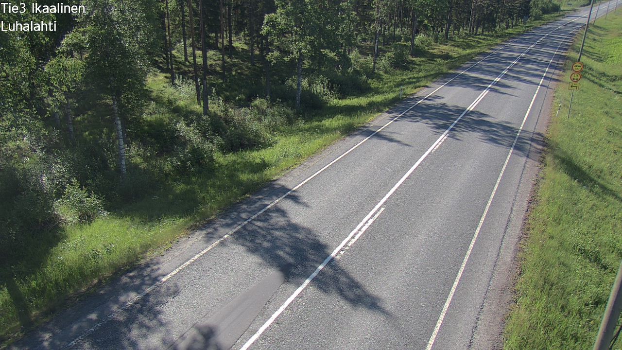 Weather Camera Image Väg 3 Ikaalinen, Luhalahti, Ikaalinen, Pirkanmaa