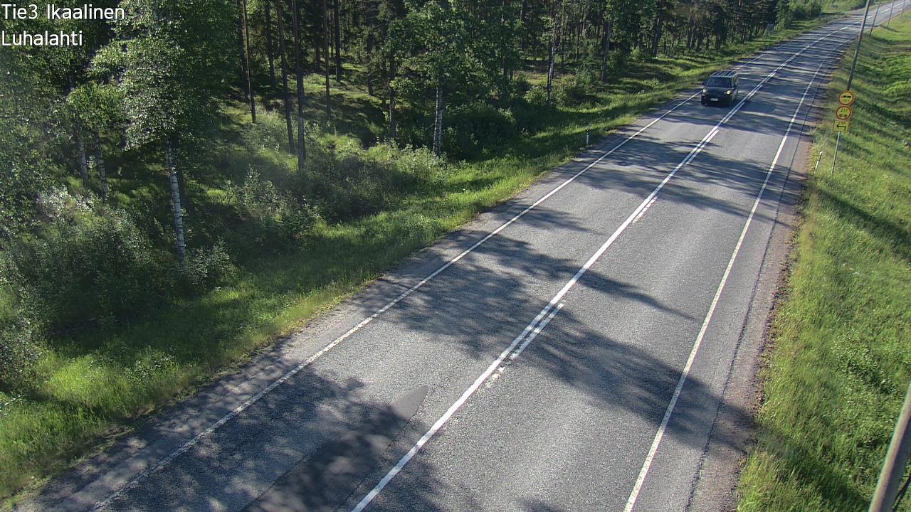 Weather Camera Image Väg 3 Ikaalinen, Luhalahti, Ikaalinen, Pirkanmaa