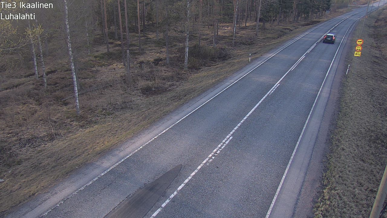 Weather Camera Image Väg 3 Ikaalinen, Luhalahti, Ikaalinen, Pirkanmaa
