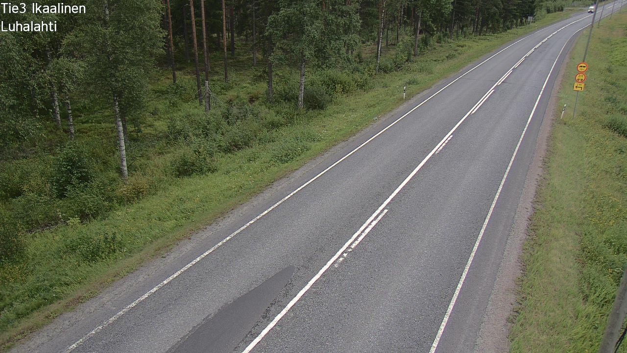 Weather Camera Image Road 3 Ikaalinen, Luhalahti, Ikaalinen, Pirkanmaa