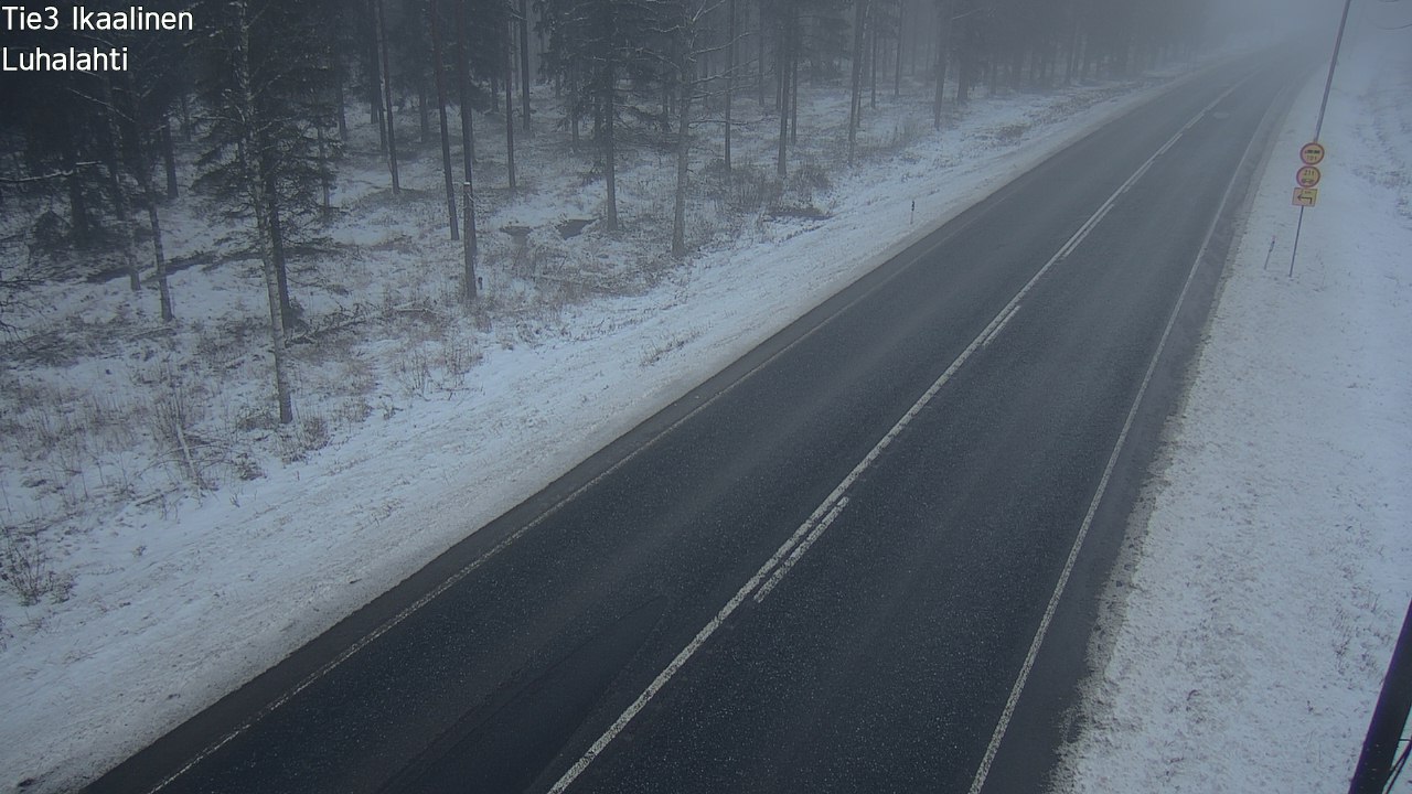 Weather Camera Image Väg 3 Ikaalinen, Luhalahti, Ikaalinen, Pirkanmaa
