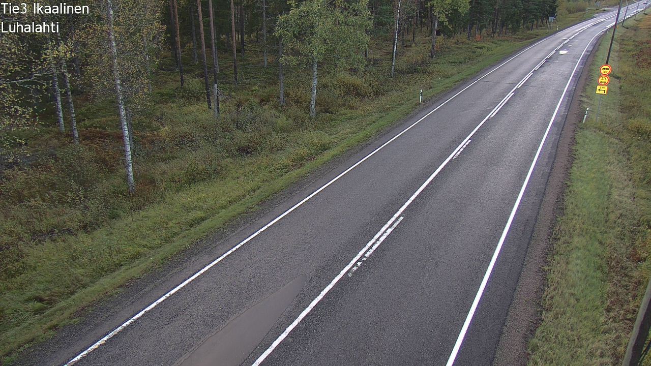 Weather Camera Image Road 3 Ikaalinen, Luhalahti, Ikaalinen, Pirkanmaa