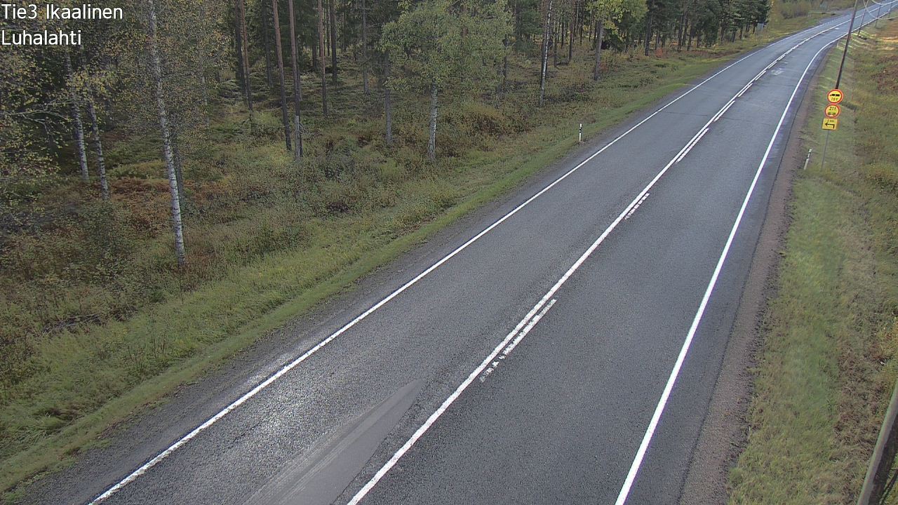Weather Camera Image Road 3 Ikaalinen, Luhalahti, Ikaalinen, Pirkanmaa